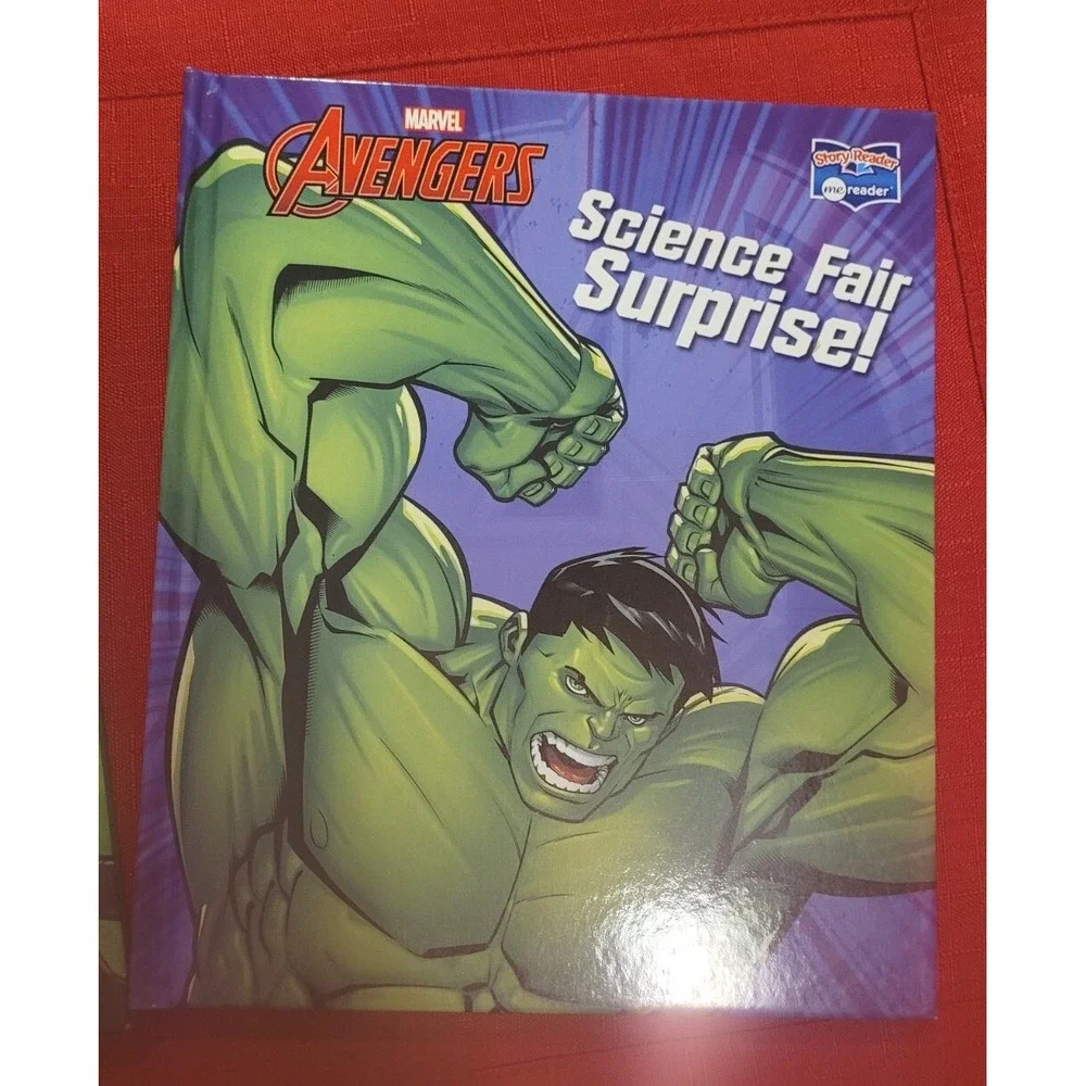 Marvel Avengers & Spider Man‎ 2 Story Reader Me reader hard cover books